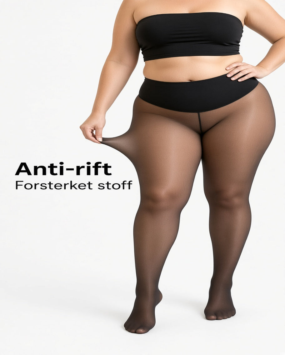 Thermotights med naken-look