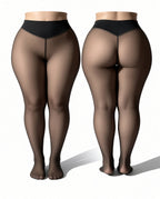 Thermotights med naken-look