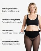 Thermotights med naken-look